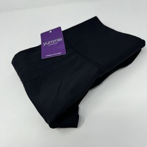 Yummie Josie Black Seamless Athletic High-Rise‎ Leggings Size S/M